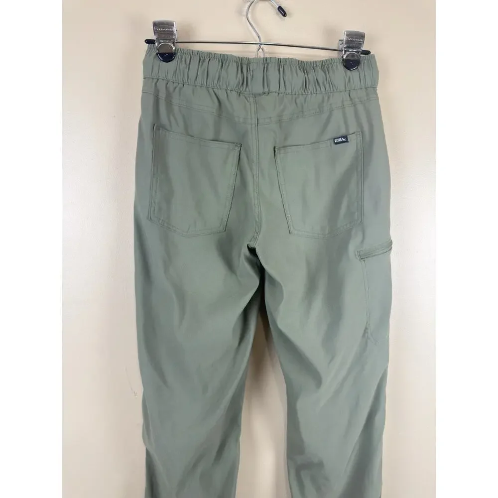 Eddie Bauer Boys Fleece Lined Joggers Green Colorway Size XL 14/16 Outdoor